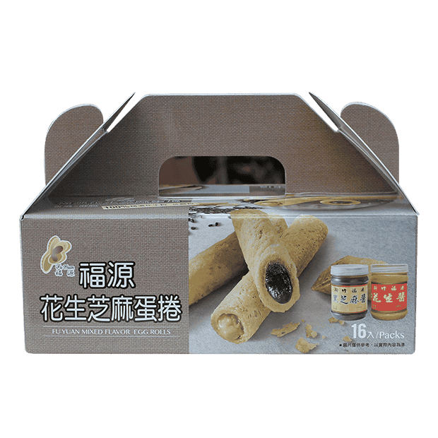 Fuyuan-Peanut Butter &black sesame Egg roll