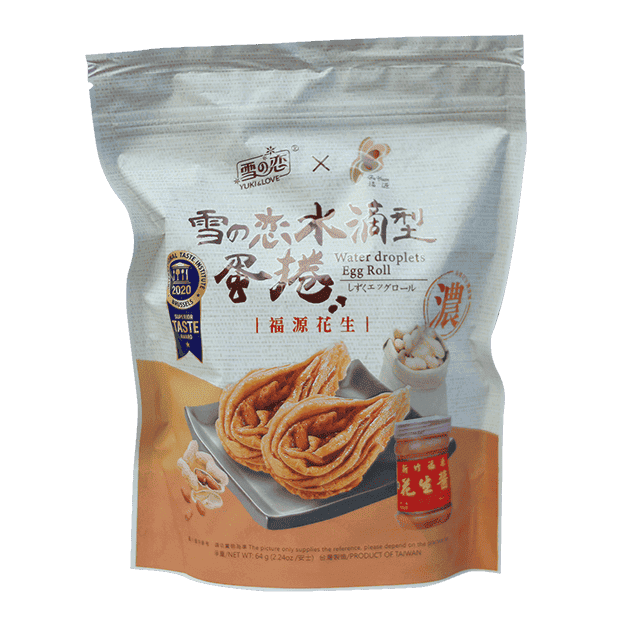 Fuyuan-YUKI＆LOVE X Peanut Butter Water Droplets Egg Roll