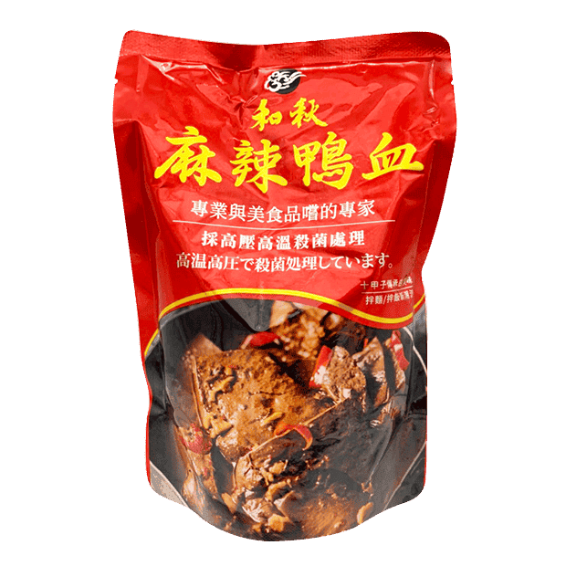 HEQIU FOOD-SPICY DUCK BLOOD