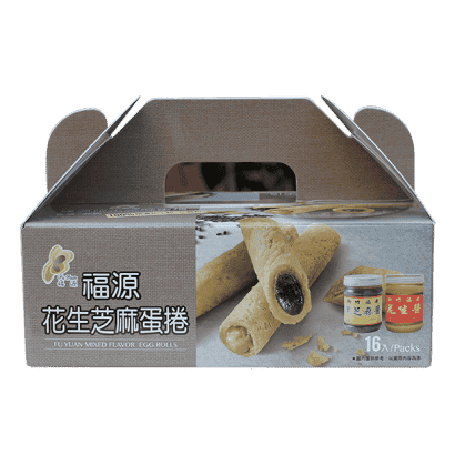 Fuyuan-Peanut Butter &black sesame Egg roll